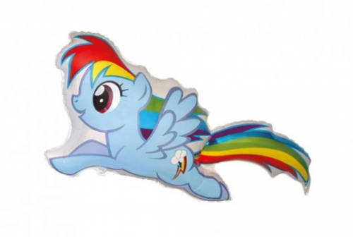 Balon Rainbow Dash duży Kucyki Pony