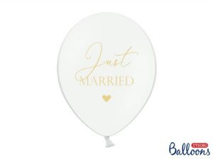 Balon Just Married Wesele Ślub