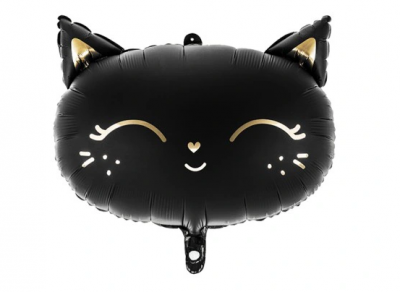 Balon czarny kotek KOT  48 x 36 cm