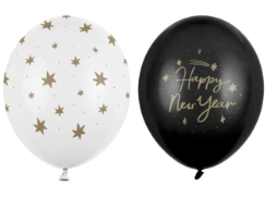 Balony HAPPY NEW YEAR Sylwester