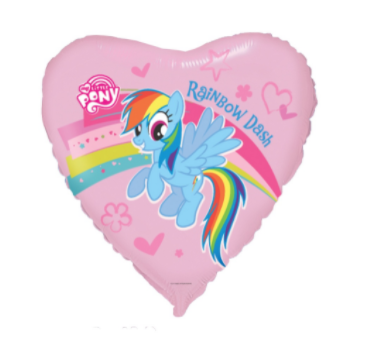 Balon Rainbow Dash Kucyki Pony 45cm