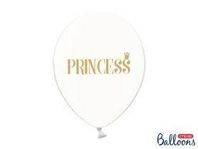 Balony przezroczyste Princess Księżniczka